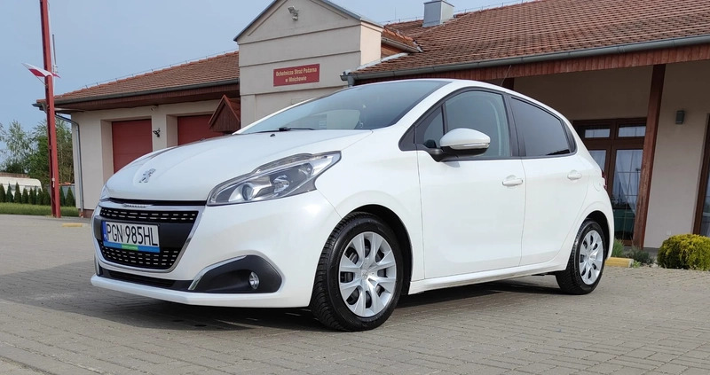 Peugeot 208 cena 28900 przebieg: 92912, rok produkcji 2015 z Gniezno małe 254